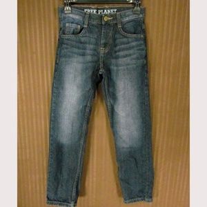Free Planet Girl's Jeans Size 12 Straight Leg